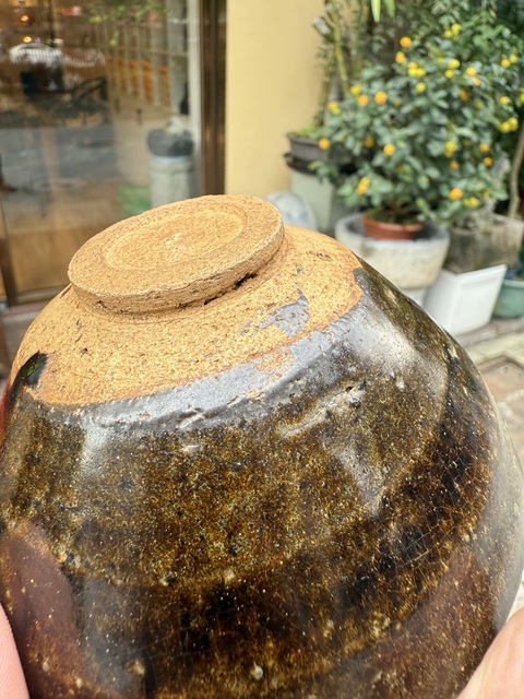 古玩陶瓷褐釉盞真品鑒賞圖