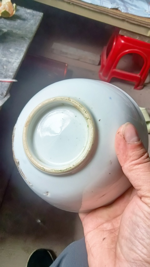 古玩陶瓷白釉碗真品鑒賞圖