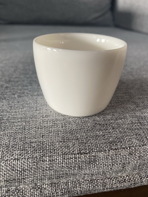 古玩陶瓷白釉杯真品鑒賞圖