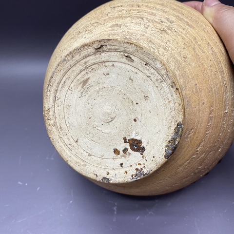 古玩陶瓷壽州窯雙系罐真品鑒賞圖