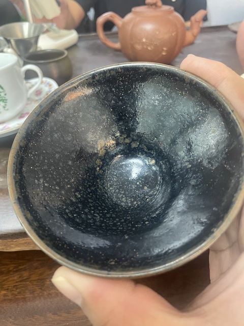古玩陶瓷黑釉盞真品鑒賞圖