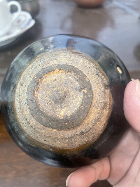 古玩陶瓷黑釉盞真品鑒賞圖