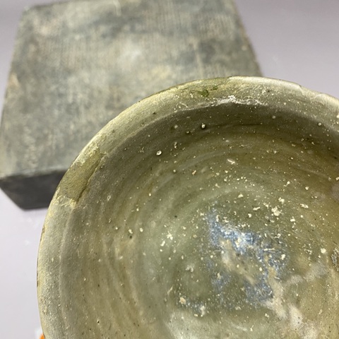 古玩陶瓷青釉碗真品鑒賞圖