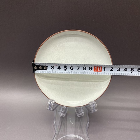 古玩陶瓷紫砂掛釉盤真品鑒賞圖