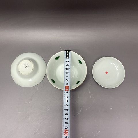 古玩陶瓷晚清民國·百花不落地粉彩三才蓋杯拍賣，當前價格1860元