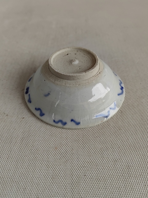 古玩陶瓷明代青花碗拍賣，當(dāng)前價格680元