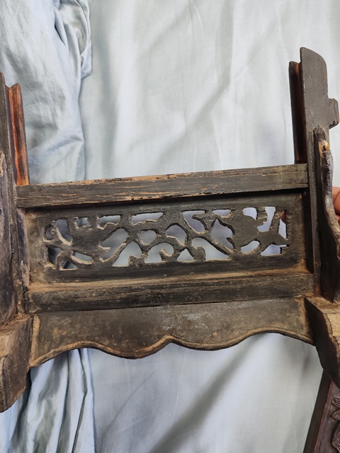 古玩雜項座屏真品鑒賞圖