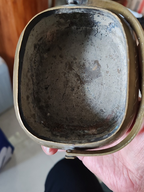 古玩銅器銅手爐真品鑒賞圖