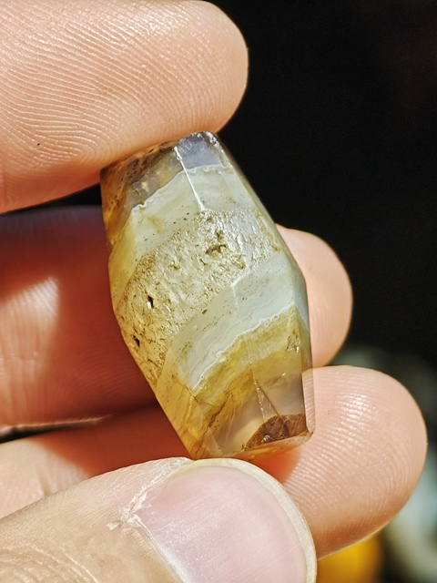 古玩雜項瑪瑙珠真品鑒賞圖