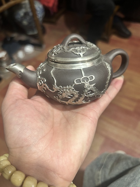 古玩雜項紫砂壺真品鑒賞圖