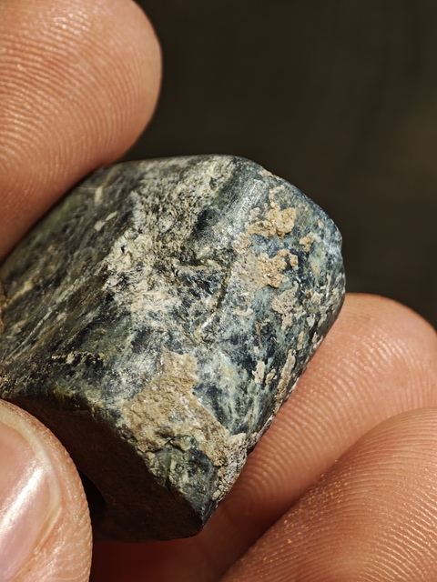 古玩玉器老玉扁珠真品鑒賞圖