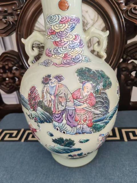 古玩陶瓷賞瓶真品鑒賞圖