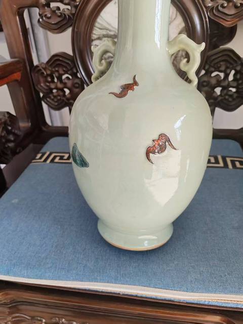 古玩陶瓷賞瓶真品鑒賞圖