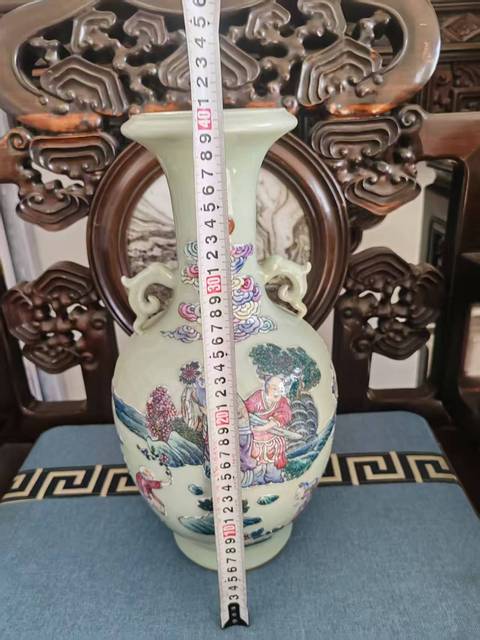 古玩陶瓷賞瓶真品鑒賞圖