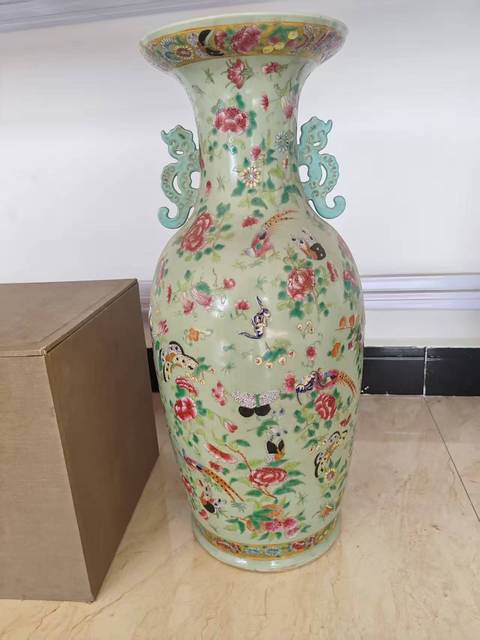 古玩陶瓷賞瓶真品鑒賞圖