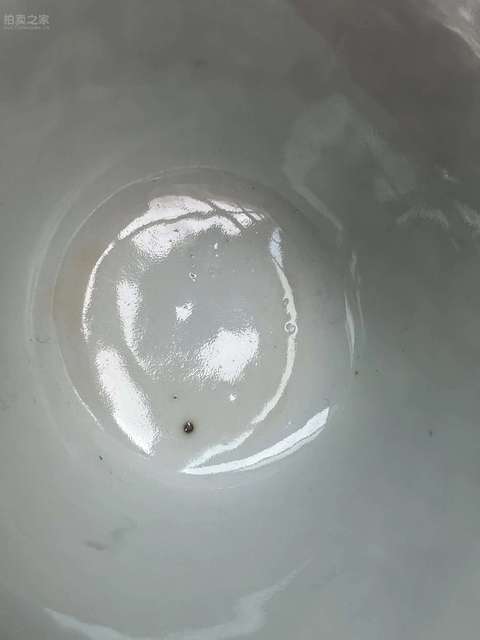 古玩陶瓷花卉紋杯真品鑒賞圖