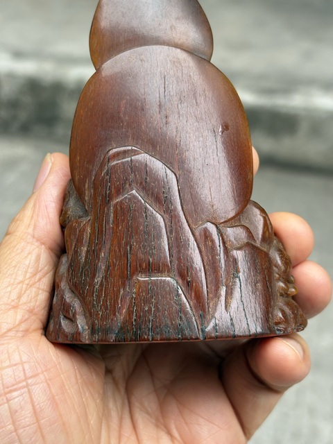 古玩雜項角雕小件真品鑒賞圖