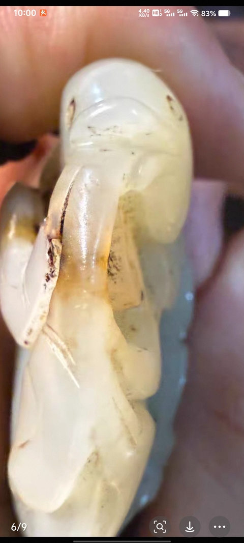 古玩玉器和田玉雕“金玉滿堂”把件真品鑒賞圖