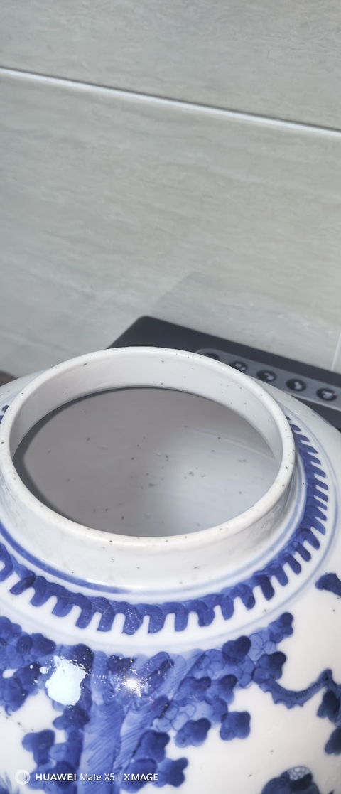 古玩陶瓷青花罐真品鑒賞圖