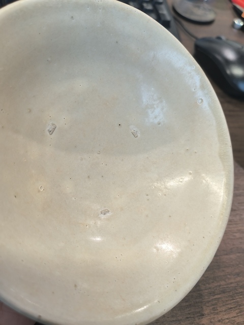 古玩陶瓷邢窯白瓷唇口碗真品鑒賞圖