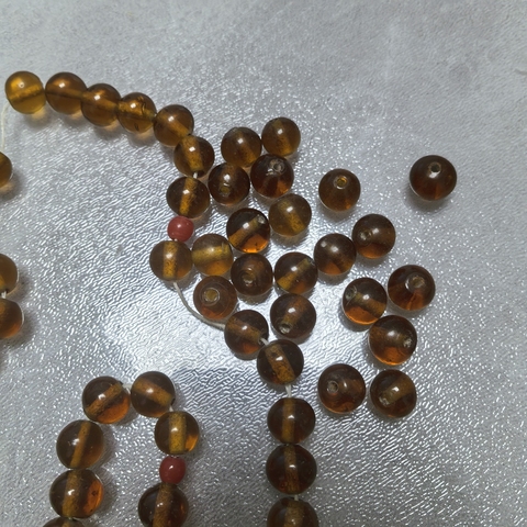 古玩雜項琉璃珠真品鑒賞圖