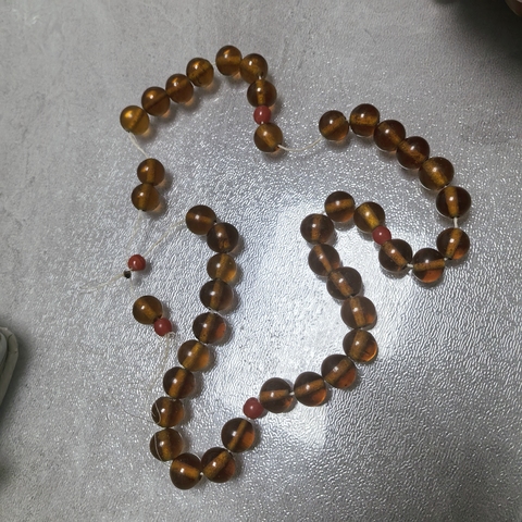 古玩雜項琉璃珠真品鑒賞圖