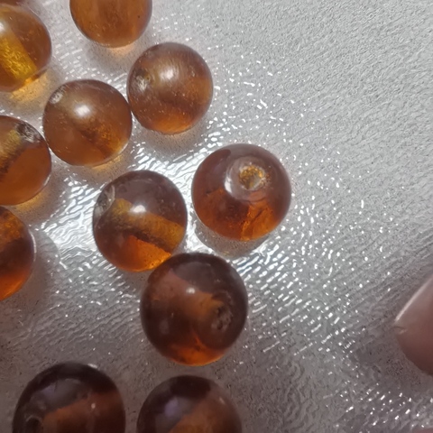 古玩雜項琉璃珠真品鑒賞圖