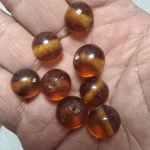 古玩雜項琉璃珠真品鑒賞圖