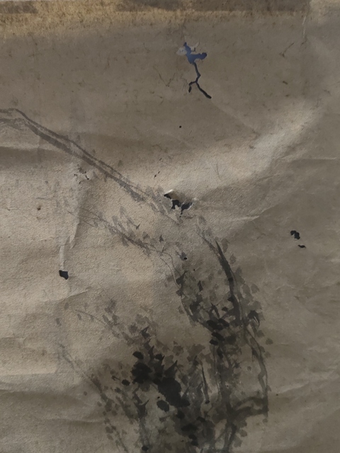 古玩字畫清代山水真品鑒賞圖