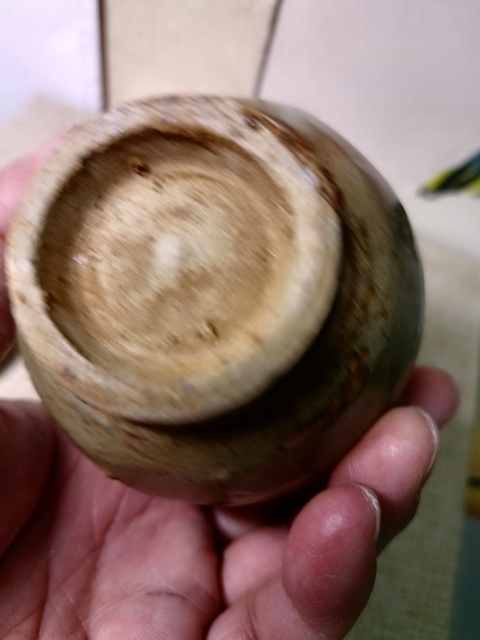 古玩陶瓷晚明地方窯青花蓋罐真品鑒賞圖