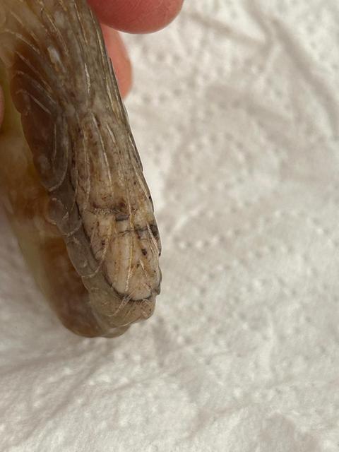 古玩玉器做舊仿古“玉馬”真品鑒賞圖