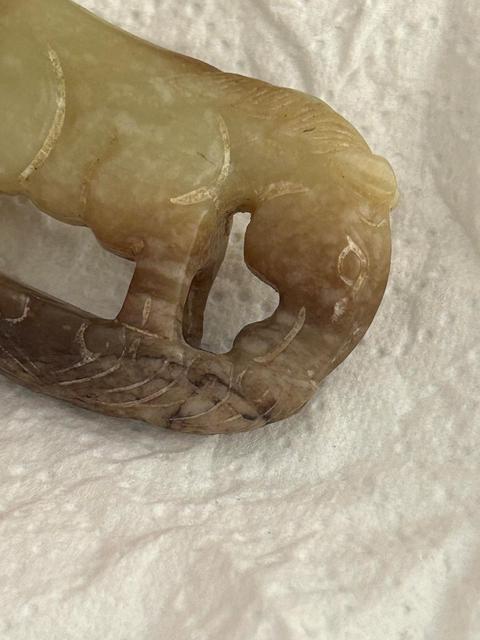 古玩玉器做舊仿古“玉馬”真品鑒賞圖