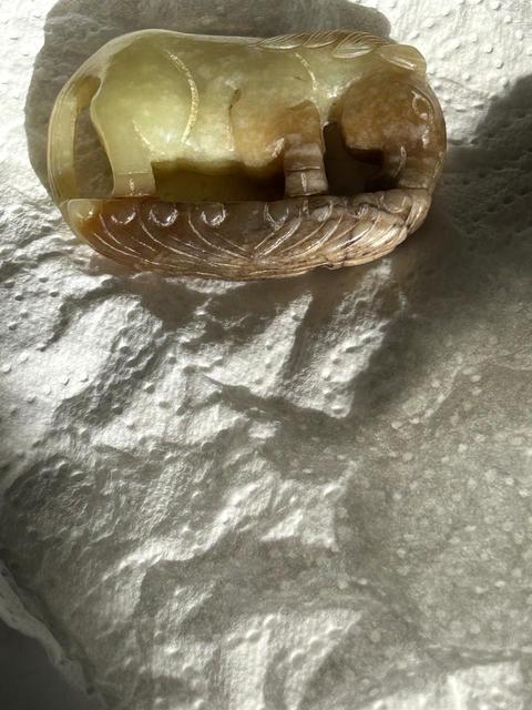 古玩玉器做舊仿古“玉馬”真品鑒賞圖