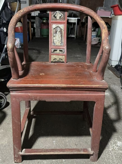 古玩雜項(xiàng)圈椅真品鑒賞圖