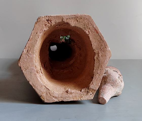 古玩陶瓷明三彩人物俑真品鑒賞圖