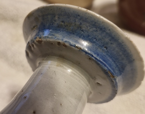 古玩陶瓷青花吉語(yǔ)紋壺真品鑒賞圖