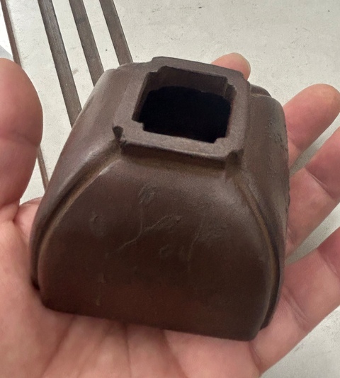 古玩雜項紫砂水盂真品鑒賞圖