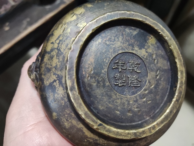 古玩銅器銅爐真品鑒賞圖