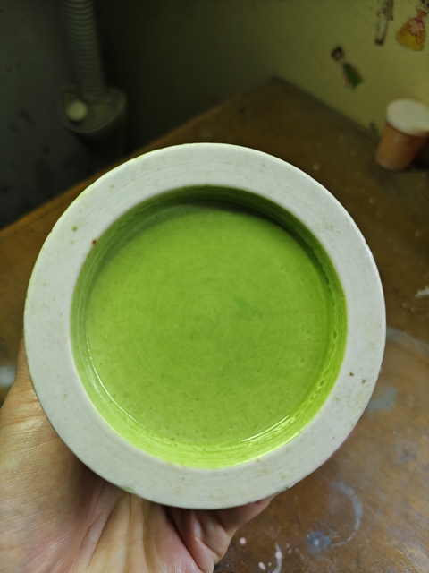 古玩陶瓷魚化龍筆筒真品鑒賞圖