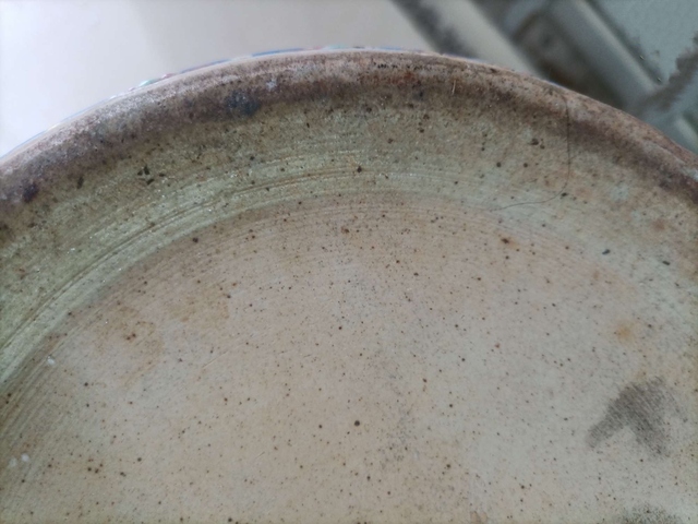 古玩陶瓷粉彩風景紋帽筒真品鑒賞圖