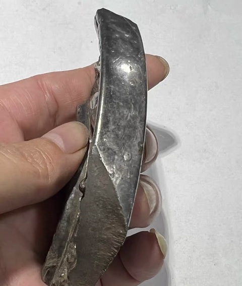 古玩銅器銅鏡殘片真品鑒賞圖