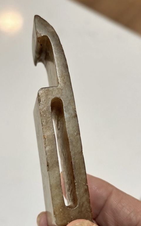 古玩玉器玉劍璏真品鑒賞圖