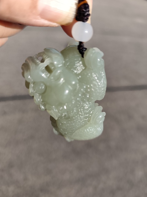 古玩玉器瑞獸拍賣，當(dāng)前價格2600元