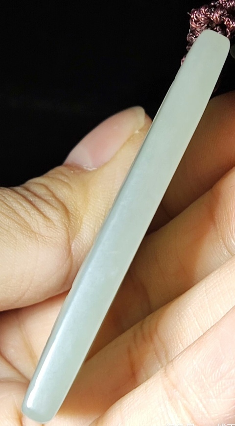 古玩玉器和田玉雕“席紋牌”真品鑒賞圖