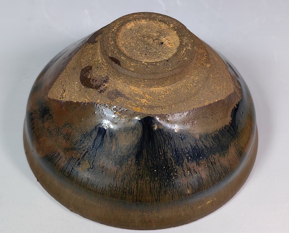 古玩陶瓷宋窯變兔毫建窯盞拍賣，當前價格15000元