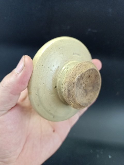 古玩陶瓷【明代】青釉壽字印模拍賣，當前價格0元