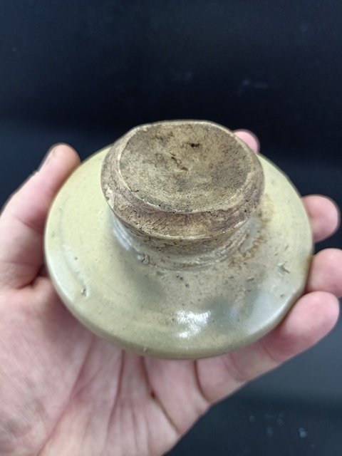 古玩陶瓷【明代】青釉壽字印模拍賣，當前價格0元