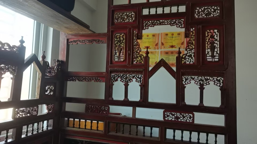 古玩雜項(xiàng)架子床真品鑒賞圖