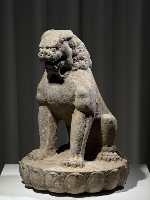 古玩雜項石獅真品鑒賞圖