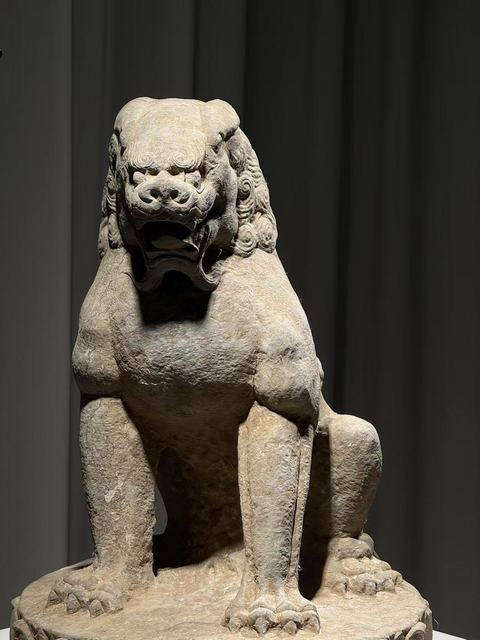 古玩雜項石獅真品鑒賞圖